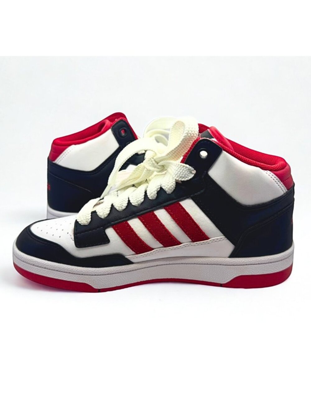 HOOPS Mid Top Adidas Big Kids' Size 4 Basketball Shoes